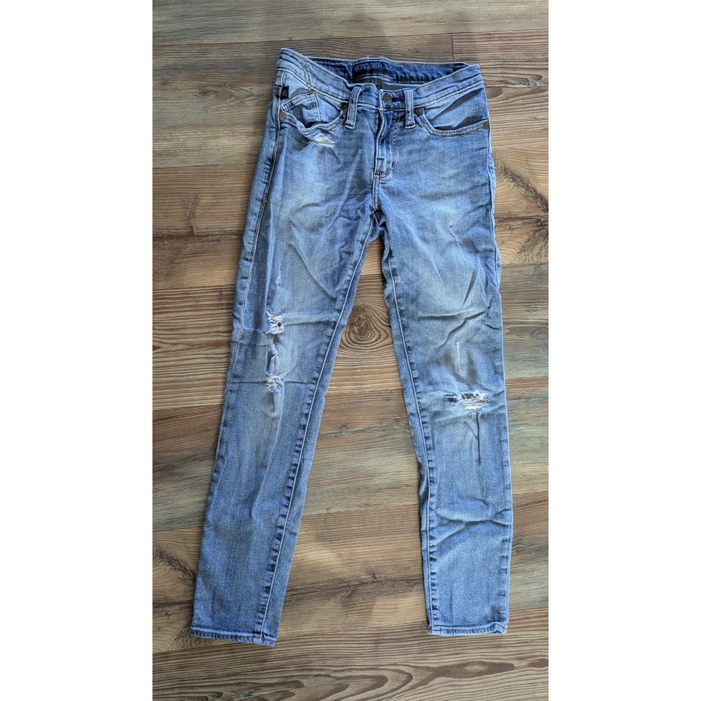 Rock & Republic Berlin Distressed Skinny Denim Jeans 6